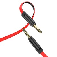 Аудио кабель Aux Hoco UPA16 (2m) Красный (28833)