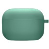 Силіконовий футляр з мікрофіброю для навушників Airpods 3 Зелёный (33349)
