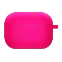 Силіконовий футляр з мікрофіброю для навушників Airpods 3 Розовый (32963)