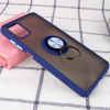 TPU+PC чехол Deen ColorEdgingRing for Magnet для ZTE Blade V30 Синій (28891)