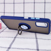 TPU+PC чехол Deen ColorEdgingRing for Magnet для ZTE Blade V30 Синій (28891)