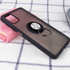 TPU+PC чехол Deen ColorEdgingRing for Magnet для ZTE Blade V30 Чорний (28892)