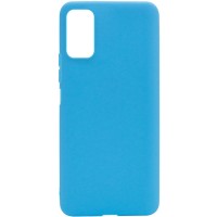 Силиконовый чехол Candy для Samsung Galaxy M52 Блакитний (29317)