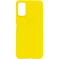 Силиконовый чехол Candy для Samsung Galaxy M52 Жовтий (29318)