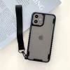 Чехол TPU+PC TRAVEL Carbon для Apple iPhone 12 (6.1'') Черный (28686)