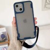 Чехол TPU+PC TRAVEL Carbon для Apple iPhone 13 (6.1'') Синій (28700)