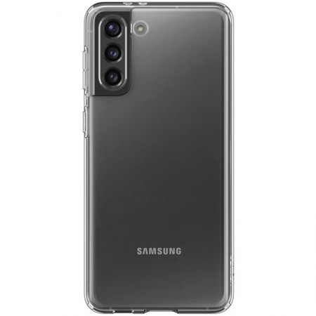 TPU чехол Epic Transparent 1,5mm Full Camera для Samsung Galaxy S21 Білий (28727)