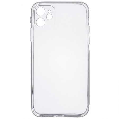 TPU чехол Epic Transparent 1,5mm Full Camera для Apple iPhone 11 (6.1'') Белый (28720)