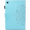 Кожаный чехол (книжка) Art Case с визитницей для Samsung Galaxy Tab A7 Lite 8.7 (SM-T220) Блакитний (28987)