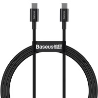 Дата кабель Baseus Superior Series Fast Charging Type-C to Type-C PD 100W (1m) (CATYS-B) Чорний (38259)