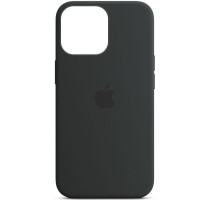 Чехол Silicone case (AAA) full with Magsafe and Animation для Apple iPhone 13 mini (5.4'') Черный (29691)
