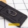 Ударостійкий чохол Camshield Serge Ring for Magnet для Xiaomi Poco X4 Pro 5G Чорний (33356)