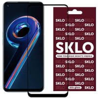 Защитное стекло SKLO 3D (full glue) для Realme 9 Pro / 9i / 9 5G / OnePlus Nord CE 2 Lite 5G Чорний (31462)