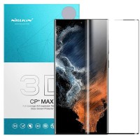 Защитное стекло Nillkin (CP+ max 3D) для Samsung Galaxy S22 Ultra Черный (31466)