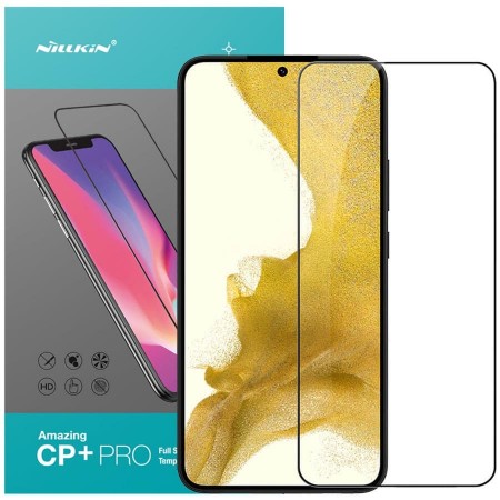 Защитное стекло Nillkin (CP+PRO) для Samsung Galaxy S22+ Чорний (31471)