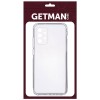 TPU чехол GETMAN Clear 1,0 mm для Samsung Galaxy A53 5G Белый (30143)