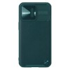Кожаная накладка Nillkin Camshield Leather (шторка на камеру) для Apple iPhone 13 Pro (6.1'') Зелёный (31488)