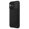 Кожаная накладка Nillkin Camshield Leather (шторка на камеру) для Apple iPhone 13 Pro (6.1'') Черный (31489)
