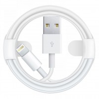 Дата кабель Foxconn для Apple iPhone USB to Lightning (AAA grade) (2m) (box, no logo) Белый (29745)