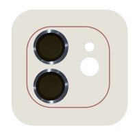 Защитное стекло Metal Classic на камеру (в упак.) для Apple iPhone 12 / 12 mini / 11 Синий (31993)