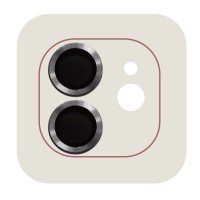 Захисне скло Metal Classic на камеру (в упак.) для Apple iPhone 12 / 12 mini / 11 Чорний (33931)