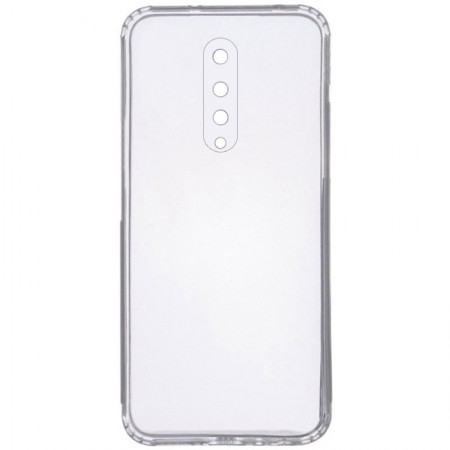 TPU чехол Epic Transparent 1,5mm Full Camera для OnePlus 8 Белый (30161)