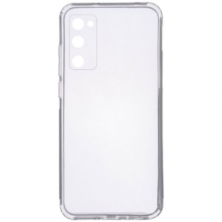 TPU чехол Epic Transparent 1,5mm Full Camera для Samsung Galaxy S20+ Білий (30178)