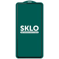 Защитное стекло SKLO 5D (full glue) (тех.пак) для Samsung Galaxy M53 5G Черный (30951)