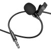 Микрофон петличный Hoco L14 3,5mm Чорний (36787)