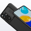 Карбонова накладка Nillkin Camshield (шторка на камеру) для Xiaomi Redmi Note 11S Чорний (32315)