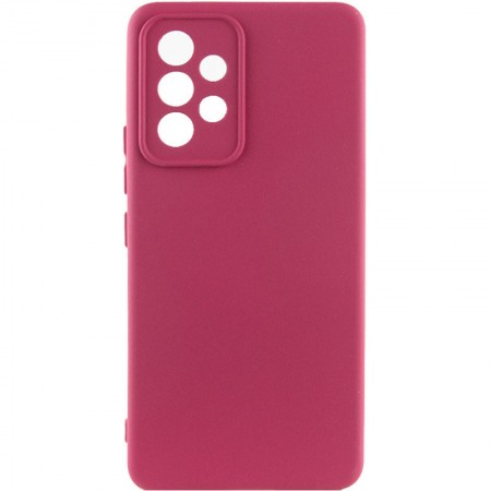 Чохол Silicone Cover Lakshmi Full Camera (A) для Samsung Galaxy A32 4G Бордовый (33059)