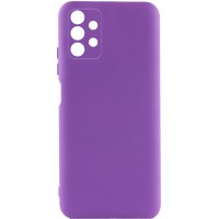 Чехол Silicone Cover Lakshmi Full Camera (A) для Samsung Galaxy A32 4G Фиолетовый (30202)