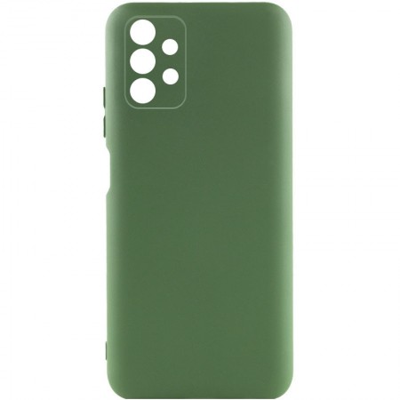 Чехол Silicone Cover Lakshmi Full Camera (A) для Samsung Galaxy A32 4G Зелений (30199)