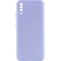 Чехол Silicone Cover Lakshmi Full Camera (A) для Samsung Galaxy A50 (A505F) / A50s / A30s Сиреневый (30209)