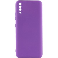 Чехол Silicone Cover Lakshmi Full Camera (A) для Samsung Galaxy A50 (A505F) / A50s / A30s Фіолетовий (30210)