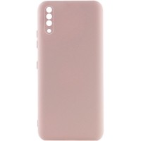 Чехол Silicone Cover Lakshmi Full Camera (A) для Samsung Galaxy A50 (A505F) / A50s / A30s Розовый (30207)