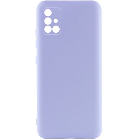 Чехол Silicone Cover Lakshmi Full Camera (A) для Samsung Galaxy A51 Бузковий (30217)