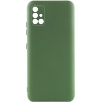 Чехол Silicone Cover Lakshmi Full Camera (A) для Samsung Galaxy A51 Зелений (30213)