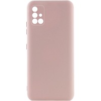 Чехол Silicone Cover Lakshmi Full Camera (A) для Samsung Galaxy A51 Розовый (30215)