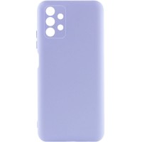 Чехол Silicone Cover Lakshmi Full Camera (A) для Samsung Galaxy A52 4G / A52 5G / A52s Сиреневый (30222)