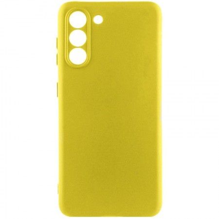 Чохол Silicone Cover Lakshmi Full Camera (A) для Samsung Galaxy S21 Желтый (43685)
