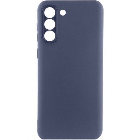 Чохол Silicone Cover Lakshmi Full Camera (A) для Samsung Galaxy S21 Синий (40789)