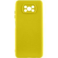 Чохол Silicone Cover Lakshmi Full Camera (A) для Xiaomi Poco X3 NFC / Poco X3 Pro Желтый (43694)