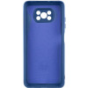 Чохол Silicone Cover Lakshmi Full Camera (A) для Xiaomi Poco X3 NFC / Poco X3 Pro Синий (43691)