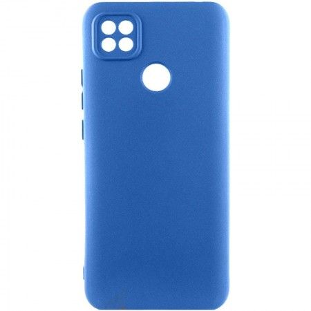 Чохол Silicone Cover Lakshmi Full Camera (A) для Xiaomi Redmi 9C Синий (43702)