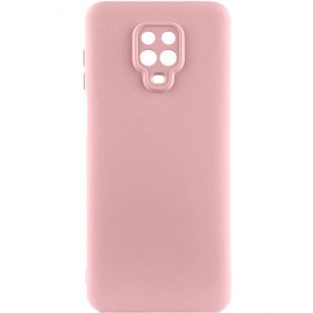 Чохол Silicone Cover Lakshmi Full Camera (A) для Xiaomi Redmi Note 9s / Note 9 Pro / Note 9 Pro Max Розовый (43704)