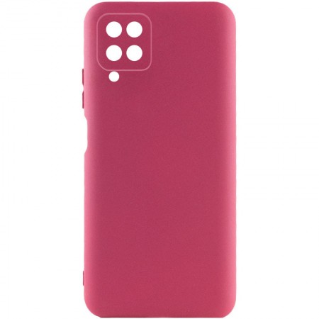 Чехол Silicone Cover Lakshmi Full Camera (A) для Samsung Galaxy A12 / M12 Красный (30257)