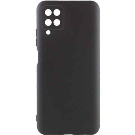 Чехол Silicone Cover Lakshmi Full Camera (A) для Samsung Galaxy A12 / M12 Черный (30264)
