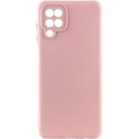 Чохол Silicone Cover Lakshmi Full Camera (A) для Samsung Galaxy A12 / M12 Розовый (45750)