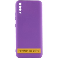 Чехол Silicone Cover Lakshmi Full Camera (A) для TECNO Spark 7 Фиолетовый (30291)